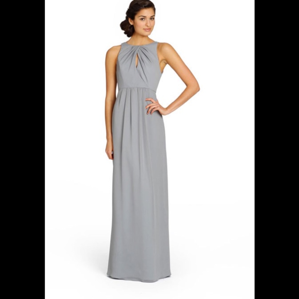 Hayley Paige Style #5350. Sz.12 Grey